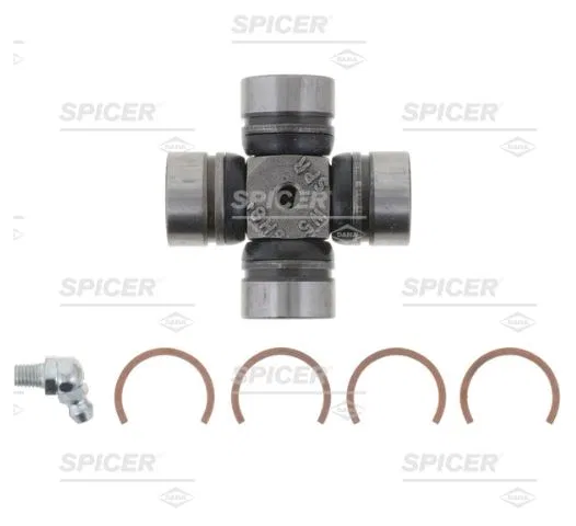 5-170X – DANA SPICER Universal Joint, Spicer 1000 Inside Snap Ring Smooth Cups .938 Inch Cups 1.500 Inch Yoke Span St...